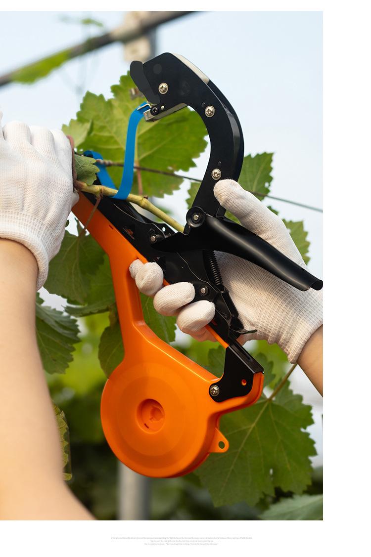 绑蔓器的用法,绑蔓机新款绑枝器使用方法