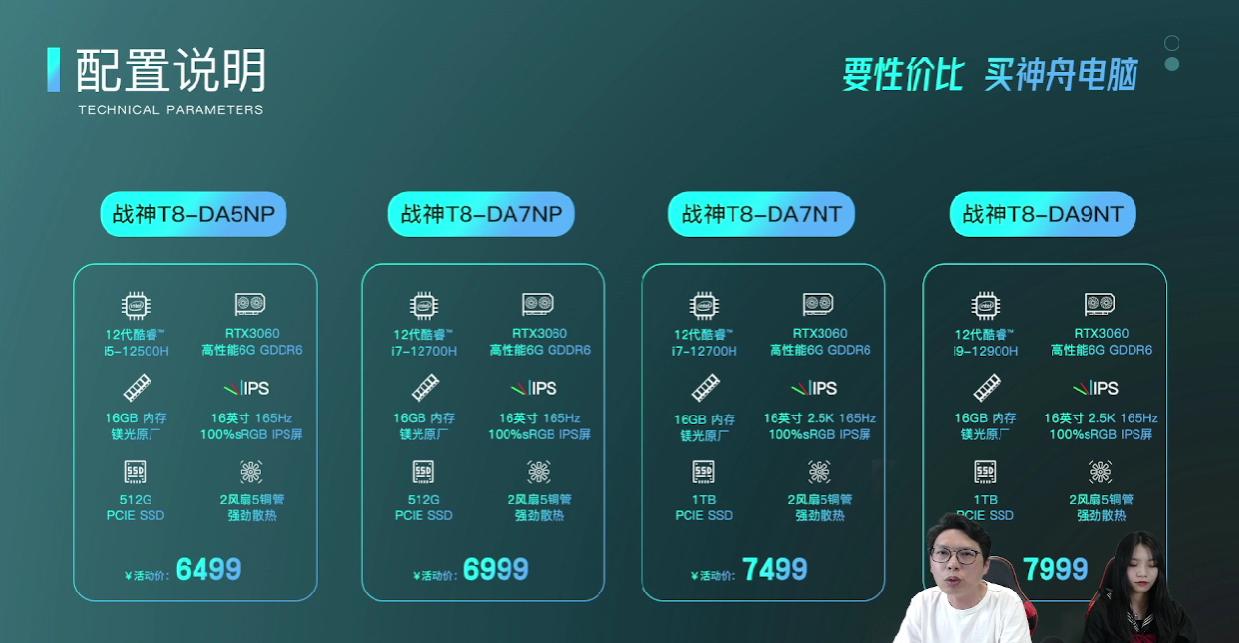 独显直连，帧实提升！神舟首款独显直连游戏本战神T8-DA7NP发布了