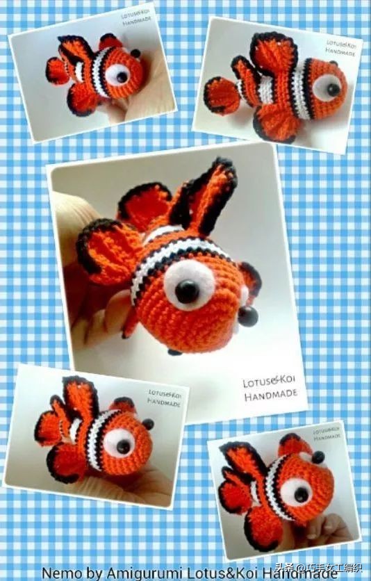 她只用零线就把鱼钩出了百变的花样，还超实用，真是太聪明了！