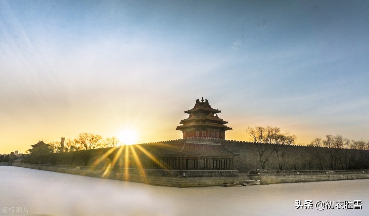 冬至阳生春又来冬至已到新春不远,冬至诗词白昼最短寒冷将至