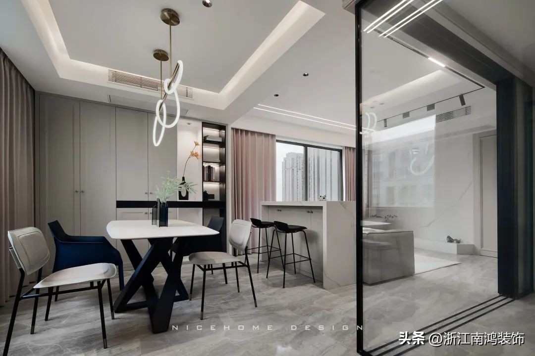 沙发不靠墙怎么摆放好看,客厅餐厅一体沙发不靠墙怎么设计