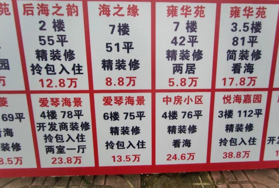 实探乳山银滩海景房5万元一套,山东乳山海景房跌成海边鹤岗