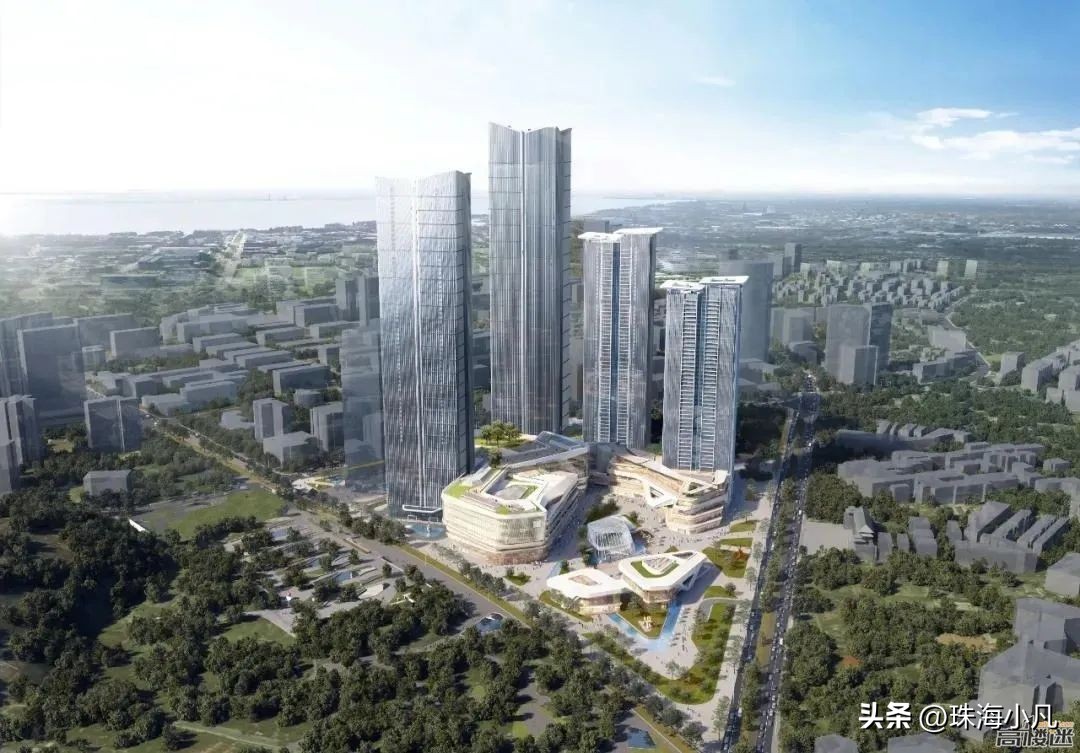珠海的高楼大厦,珠海未来摩天大楼