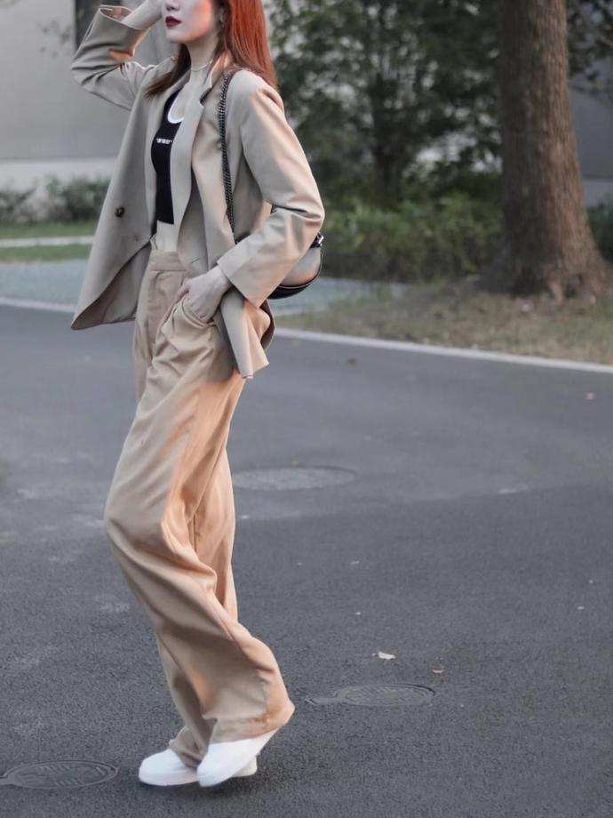 150小个子显高穿搭阔腿裤女,小个子如何选择阔腿裤显瘦显腿长