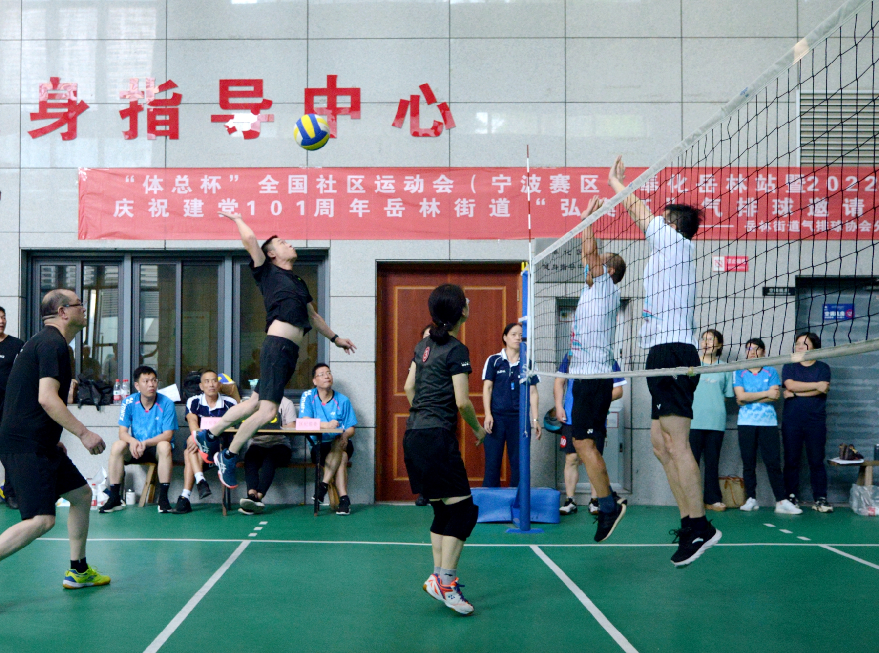 奉化华夏气排球2024,浙江宁波气排球奉化桃花杯