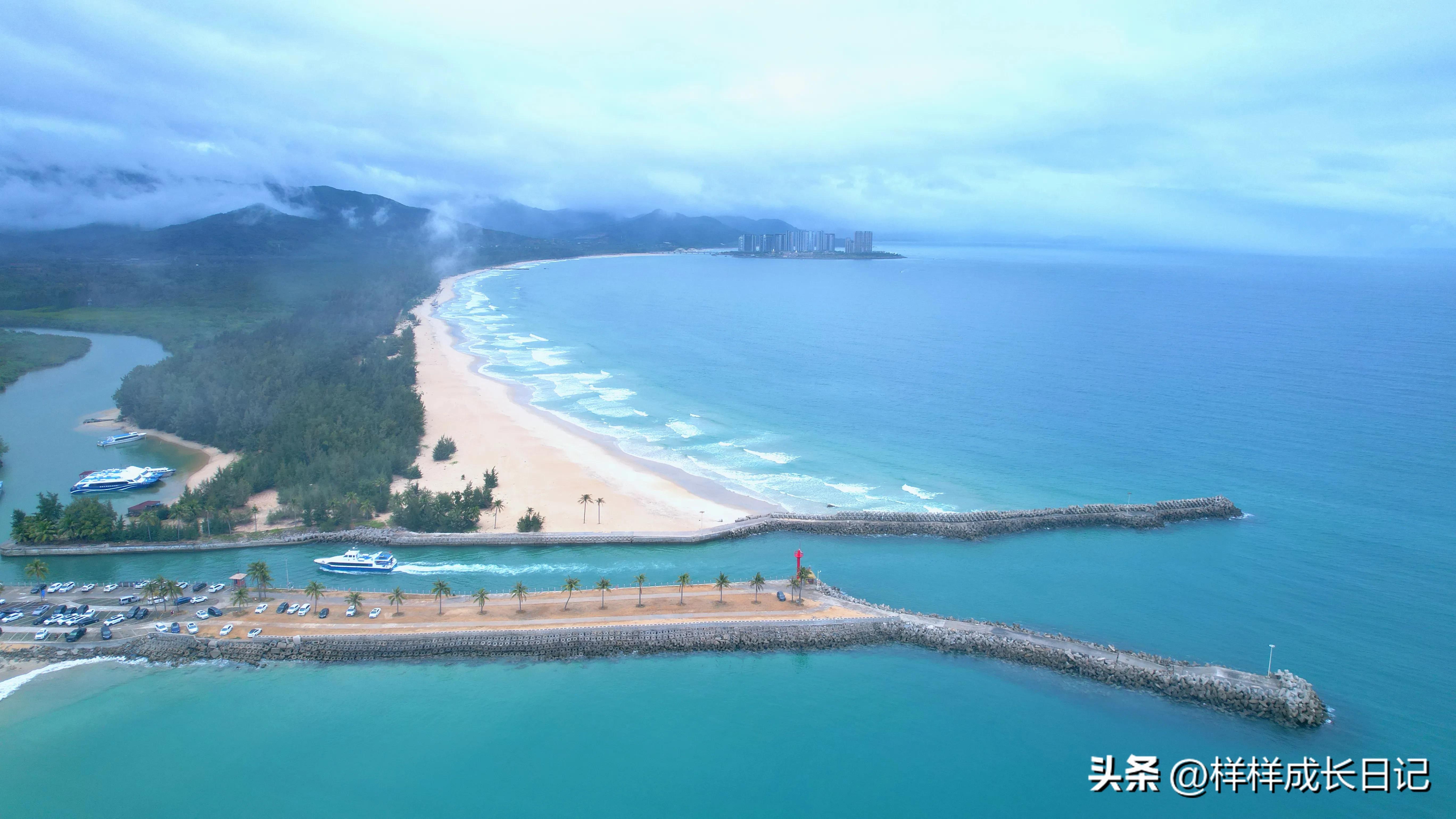 自驾海南D7:万宁—陵水，神州半岛、日月湾，一路都是沙滩海水