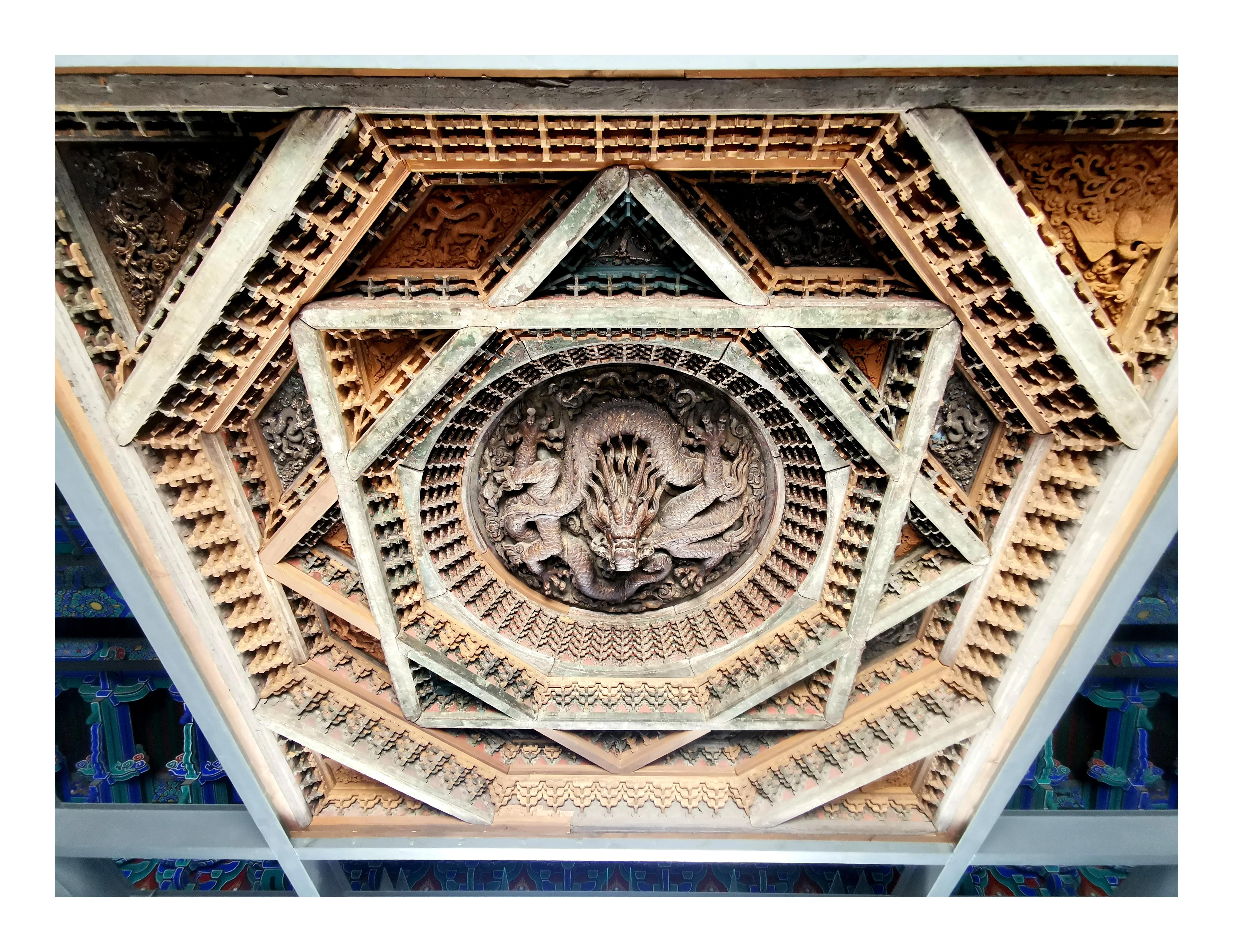 笔游古都「14⑤」游寻京都古迹先农坛拜殿太岁殿