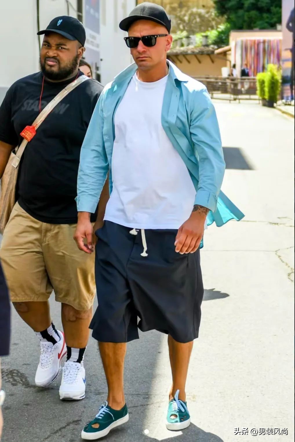 今年最流行男士休闲短裤怎么搭配,夏季男士短裤裁剪视频教程