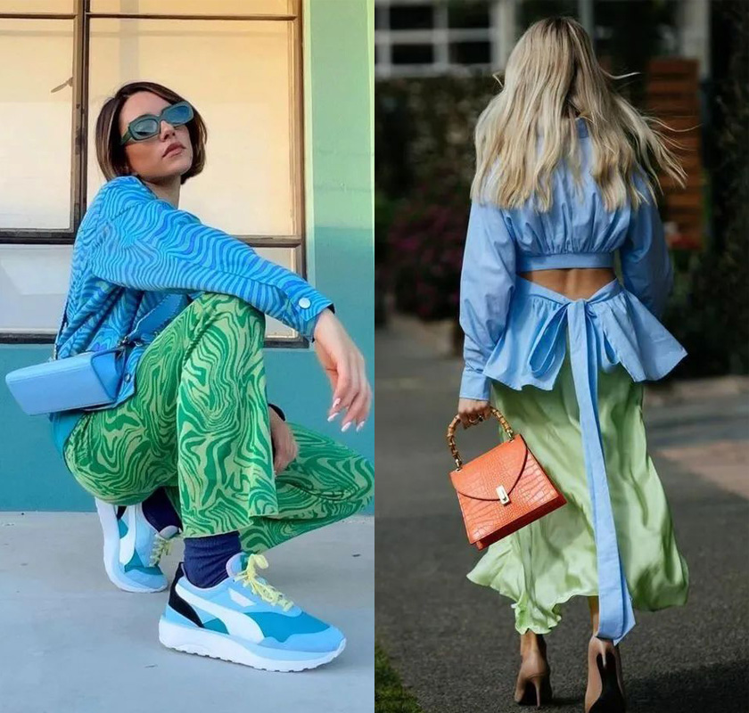 10种日常穿搭配色轻松表达高级感,5组绝美穿搭配色方案