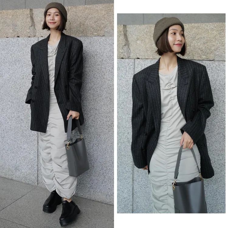 今年早春必入的裙子太时髦了,秋冬日系减龄裙子