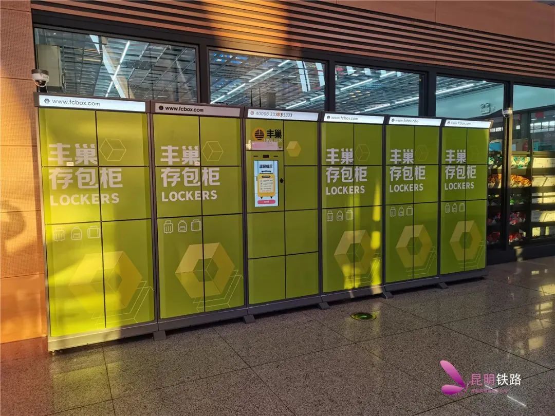 昆明南站的设施设备,昆明南站设施