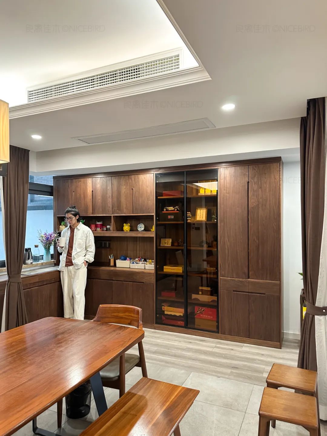 55平超大儿童房，东方意境美客餐厅，上海业主家一“慕”了然