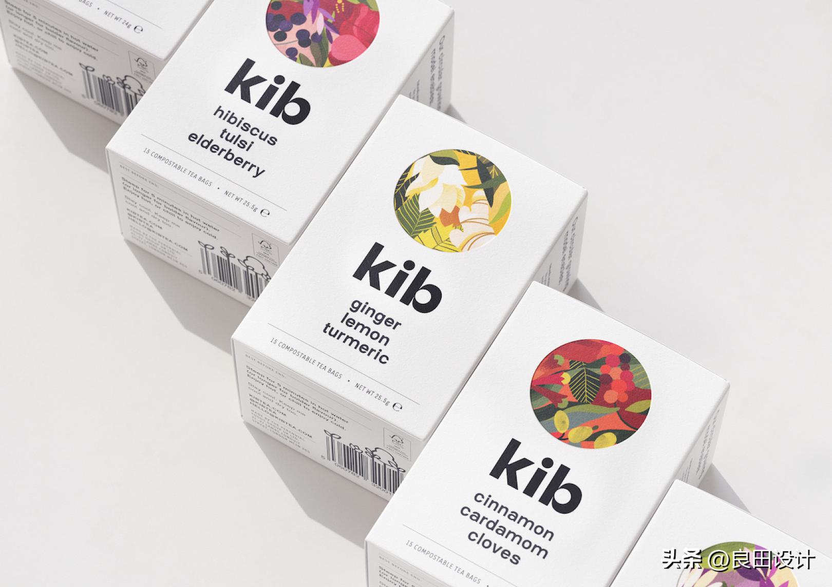 东非凉茶系列Kib的包装设计灵感来自循环农业