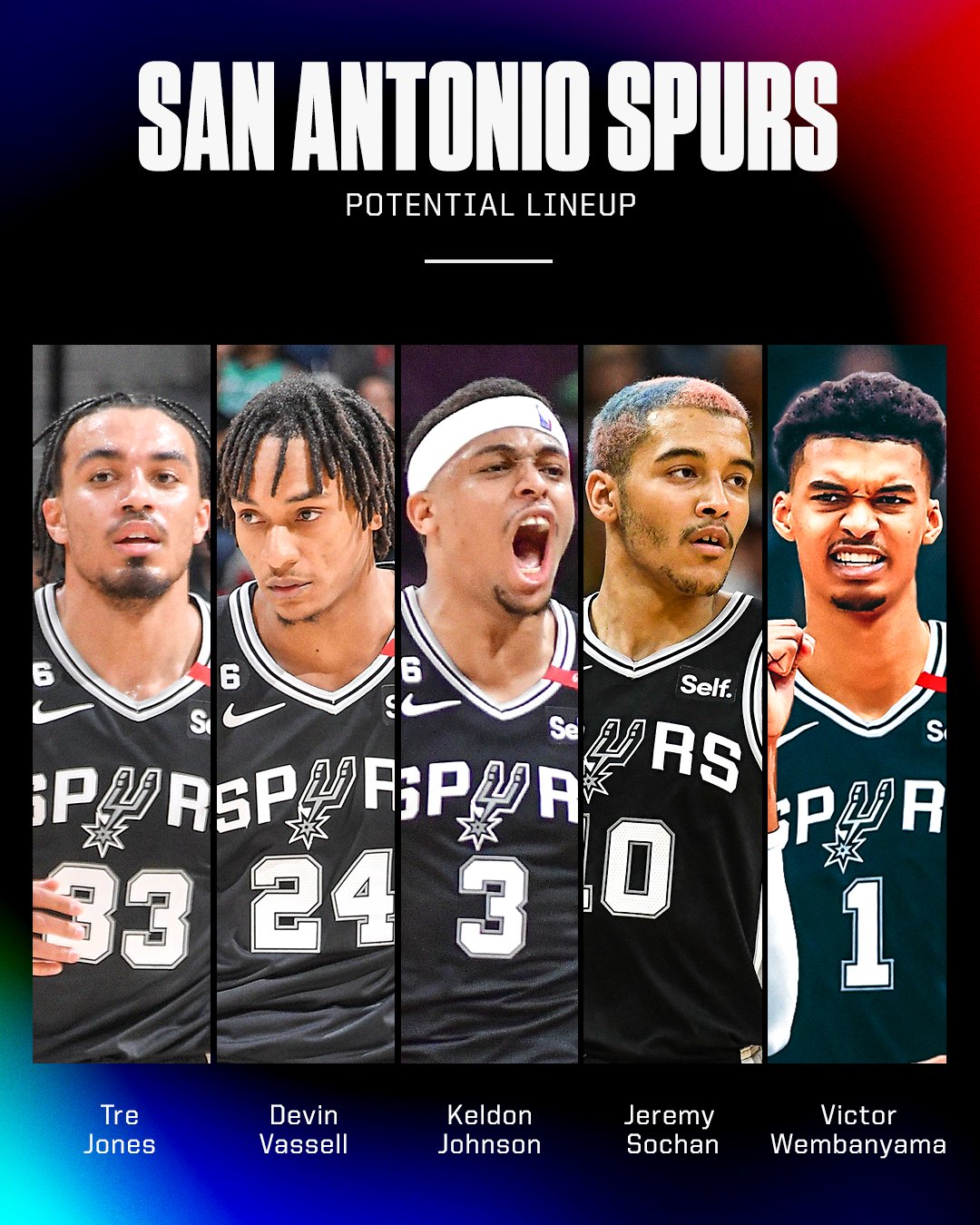 马刺抽中状元签,与文班亚马双向奔赴,5000万空间酝酿大交易