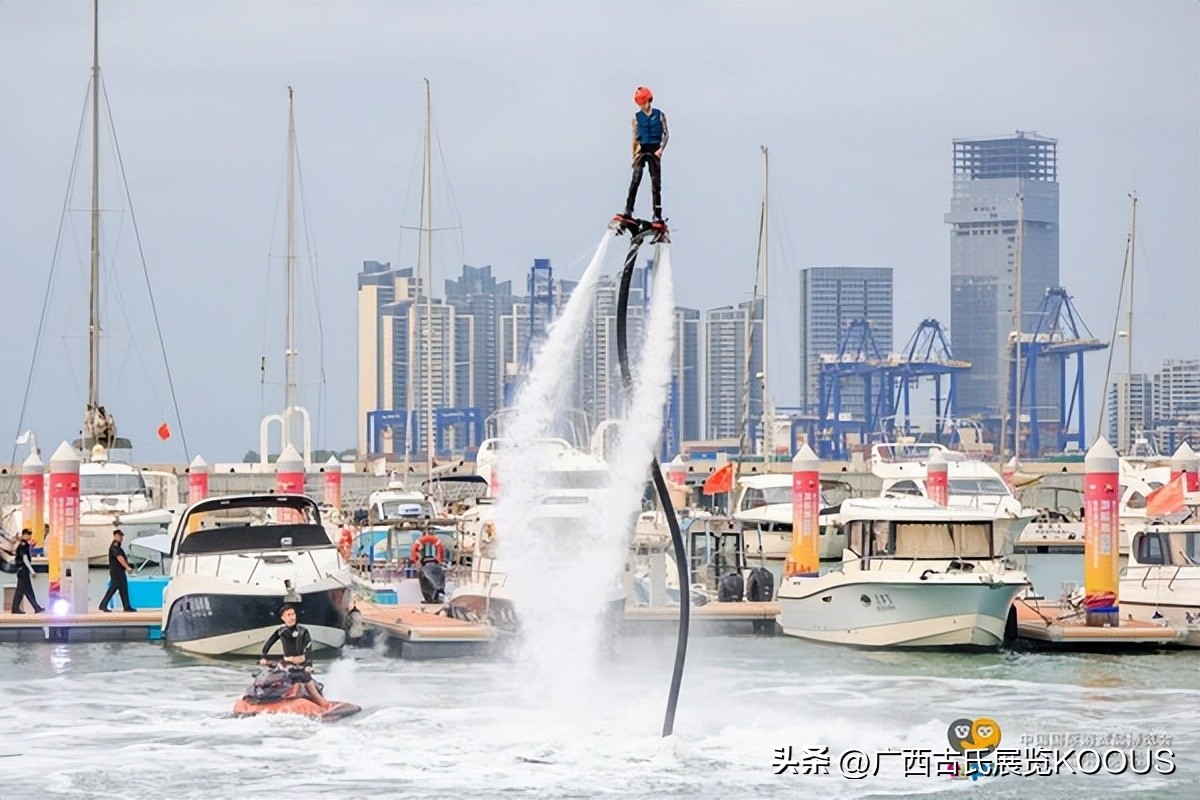 第四届消博会游艇展观展旺,250艘船艇亮相第四届消博会游艇展