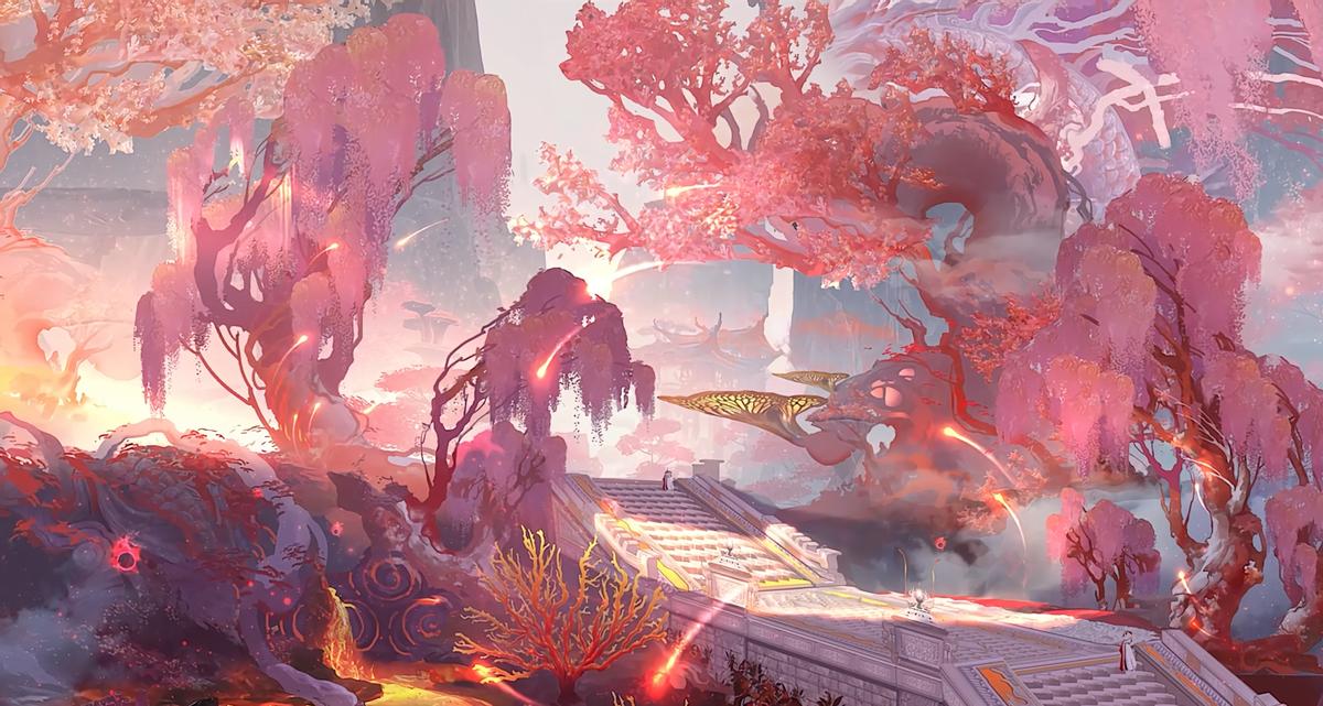 诛仙世界看风景,诛仙世界风景