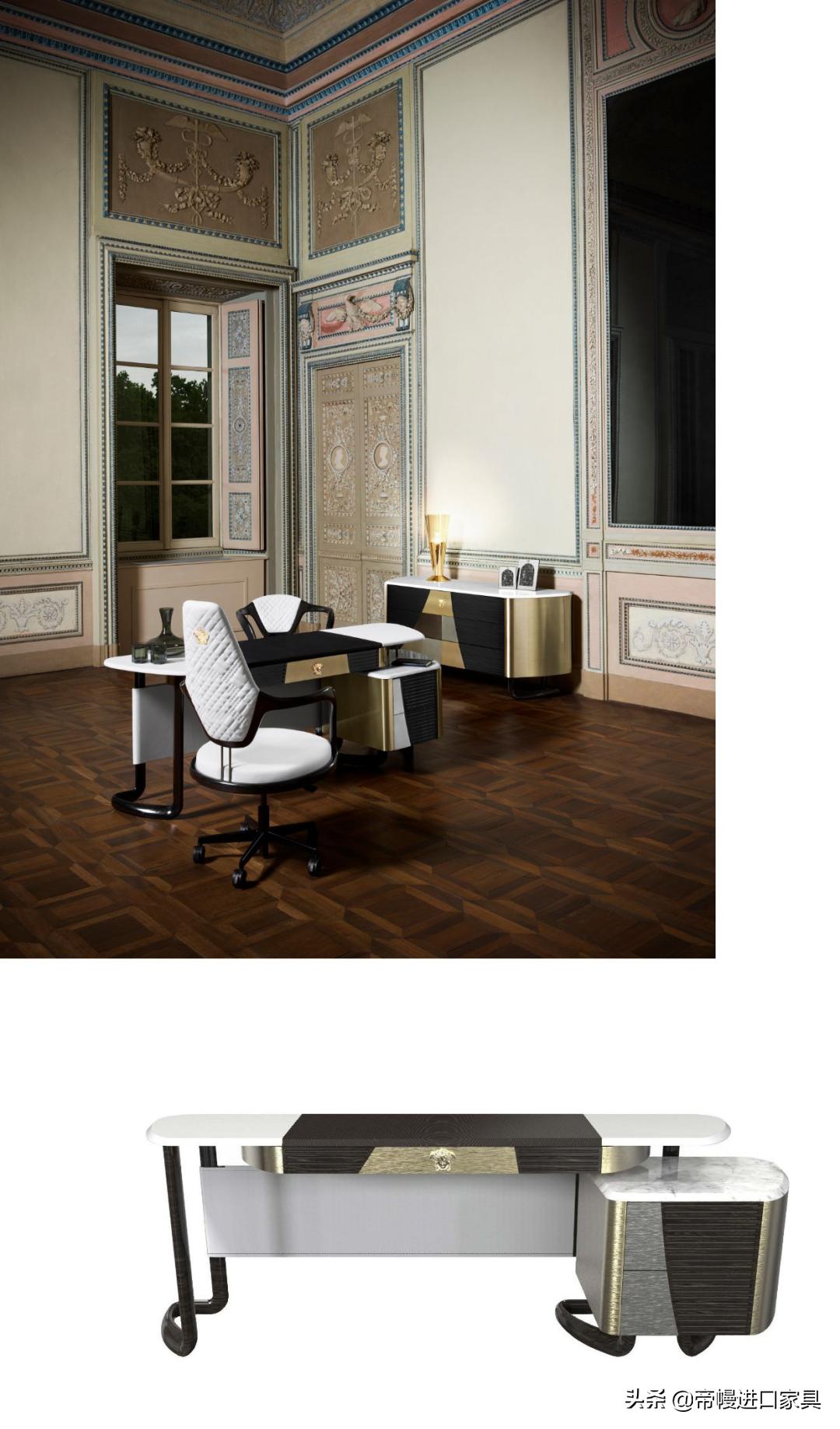 居家办公必备的办公桌图片大全！进口办公桌一览