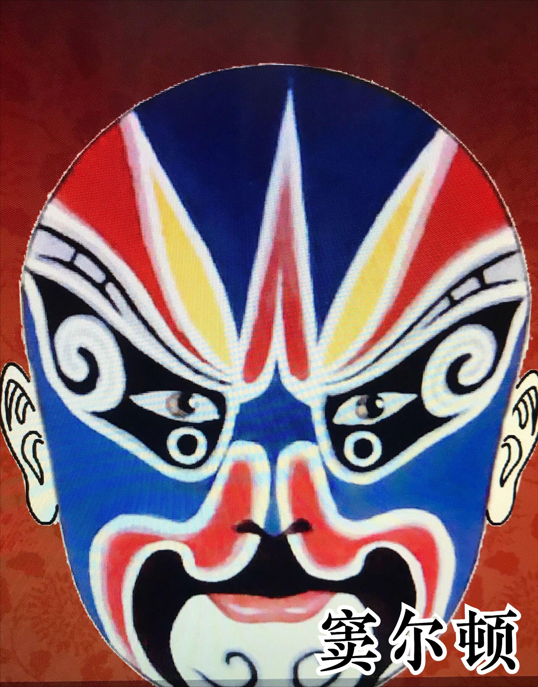 常见京剧脸谱图片大全,京剧脸谱分类及图片