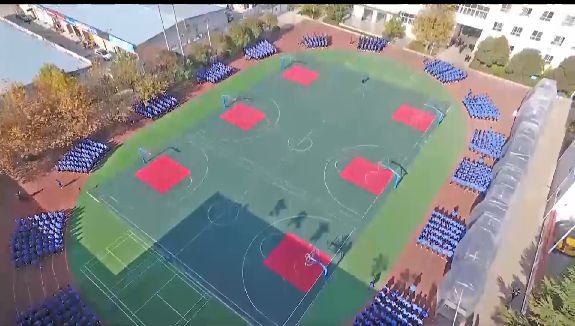 虢镇初级中学2021课间操比赛,花式课间操跳出青春应有的样子