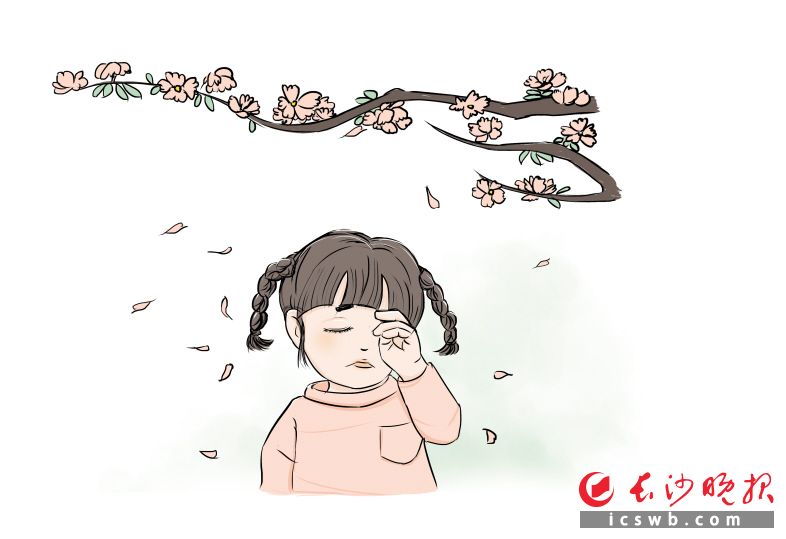 春天赏花眼睛肿,春游后眼睛发痒