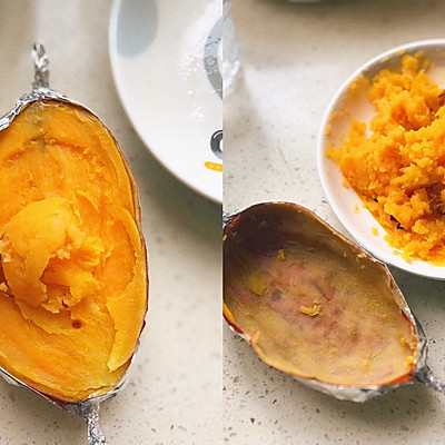 推荐芝士焗红薯,孩子们爱吃的芝士焗红薯