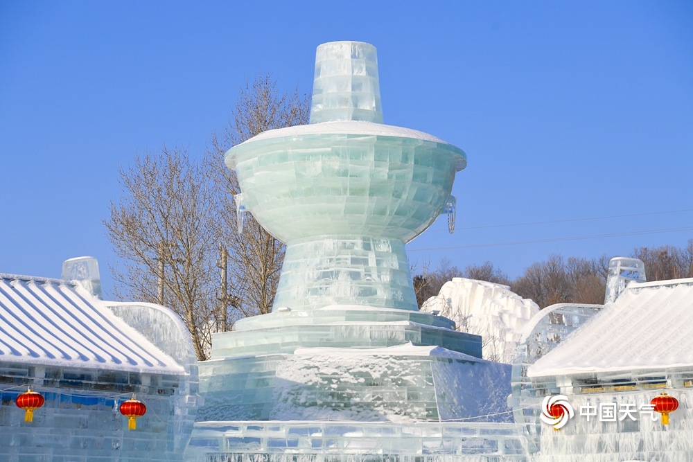 艺术家的绝美冰雕,大师级冰雕作品