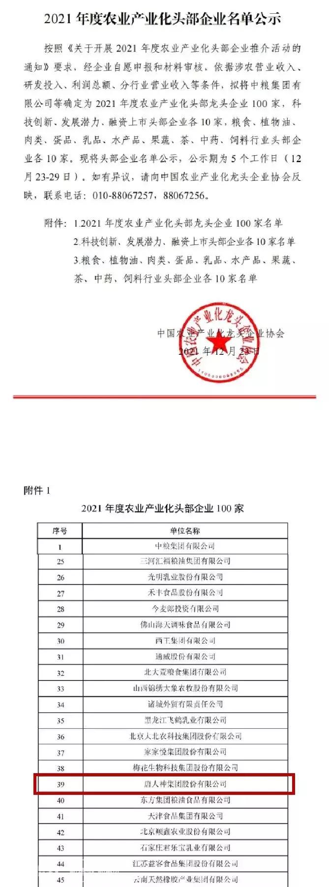 唐人神2022年营收,唐人神2022营收