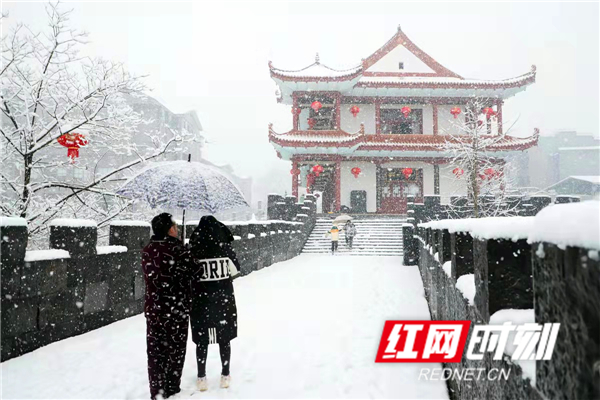 组图丨武冈市：都梁古城雪韵