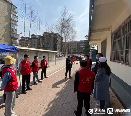 淄博抗疫志愿者,同心抗疫淄博加油