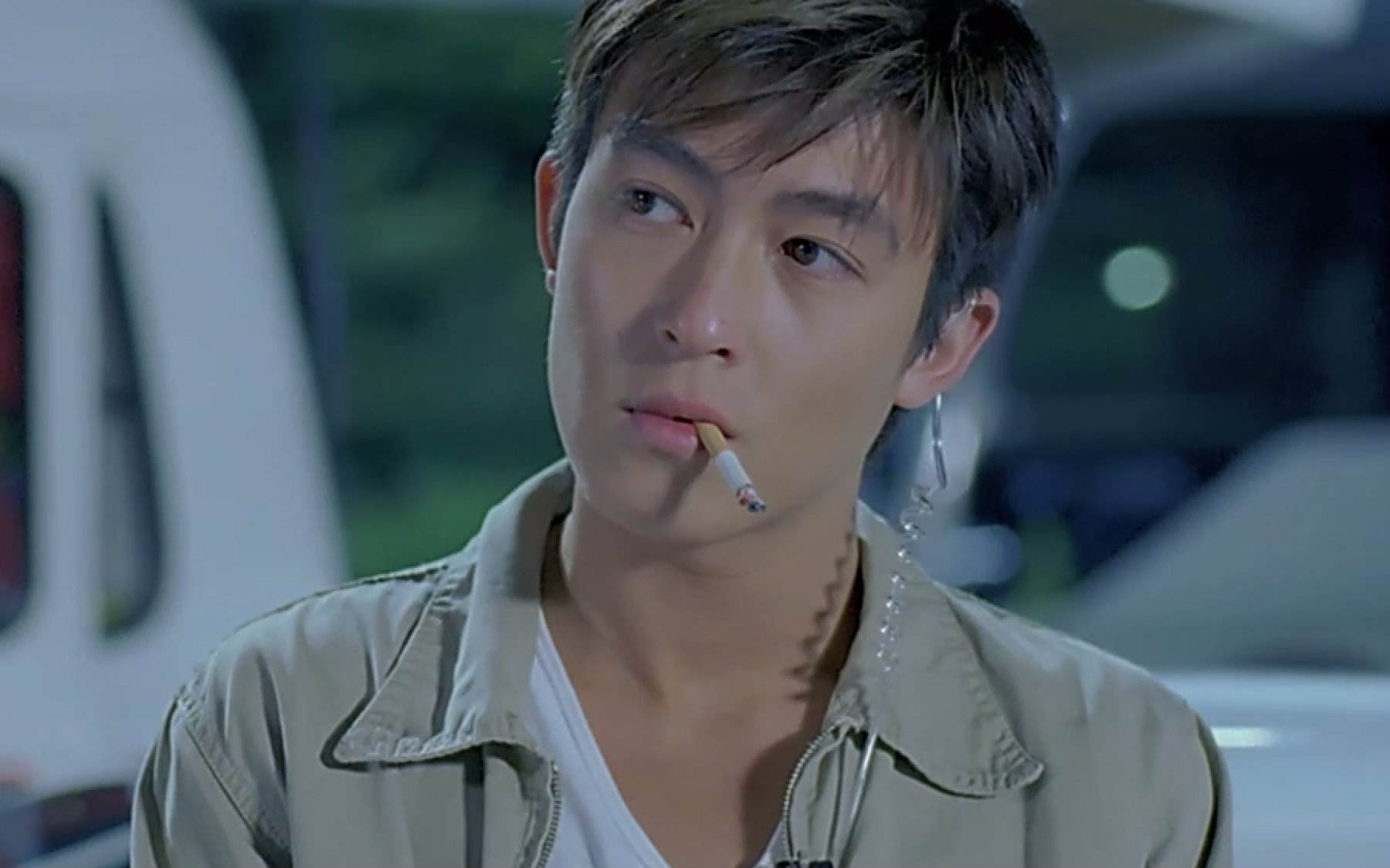 陈冠希秦舒培似平凡小夫妻,陈冠希见面日本女孩