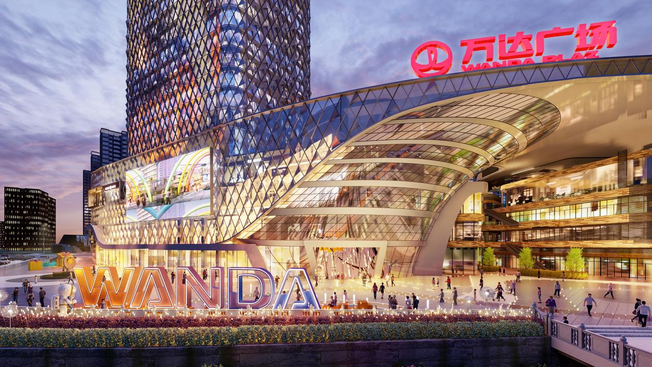 九江第二座万达广场强势入驻九江十里片区，位置就在九江学院旁