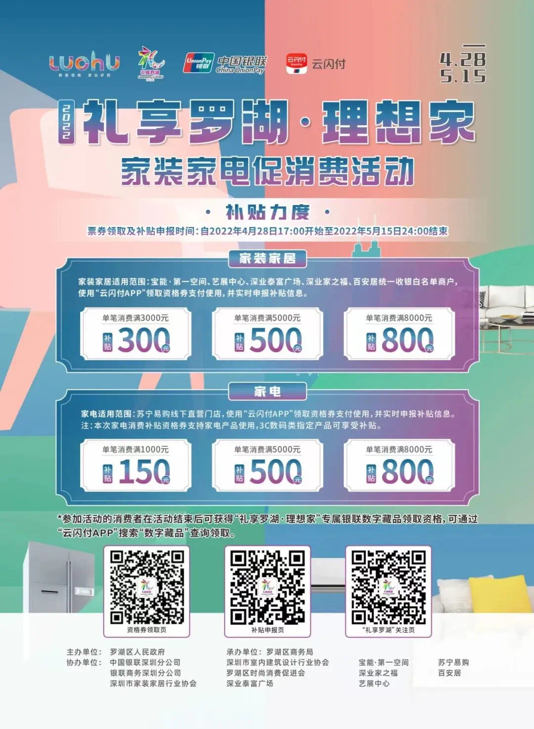 罗湖消费券中奖公布时间,罗湖现金消费券怎么领取