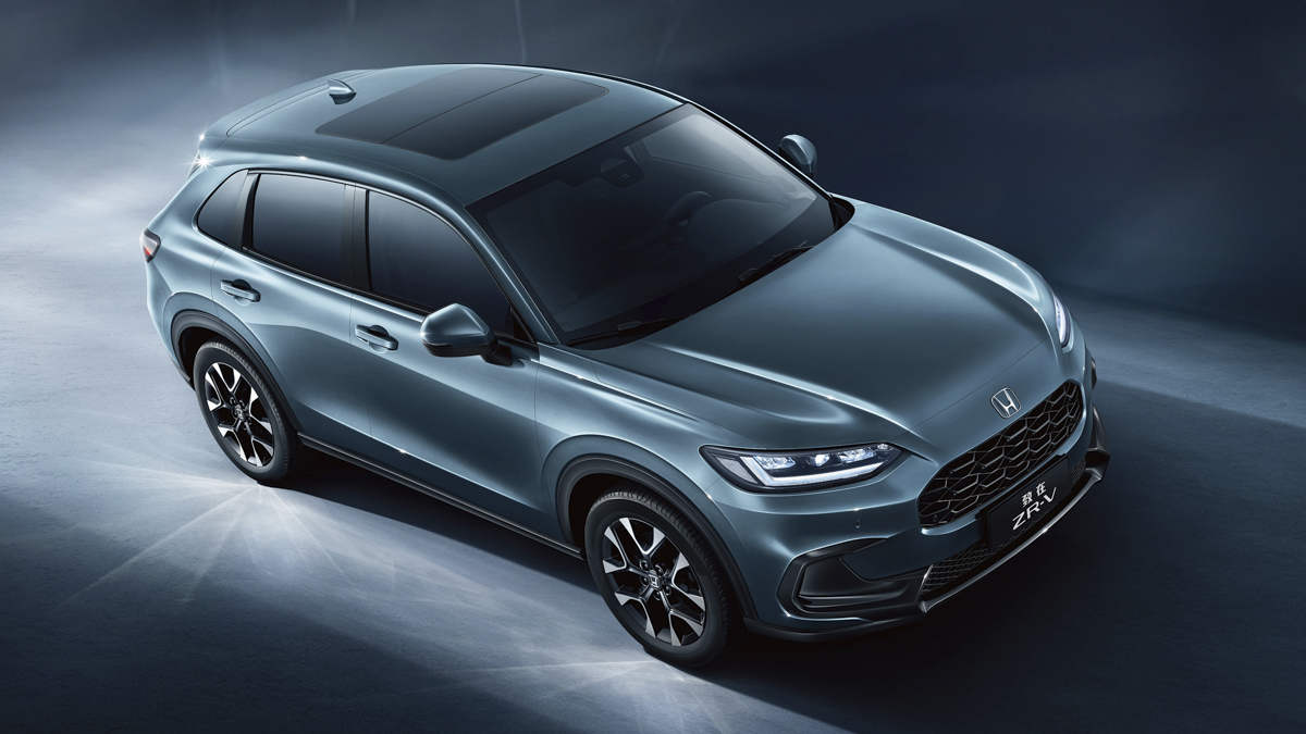 广汽本田zr-v致在混动预售,广汽本田suv换大灯
