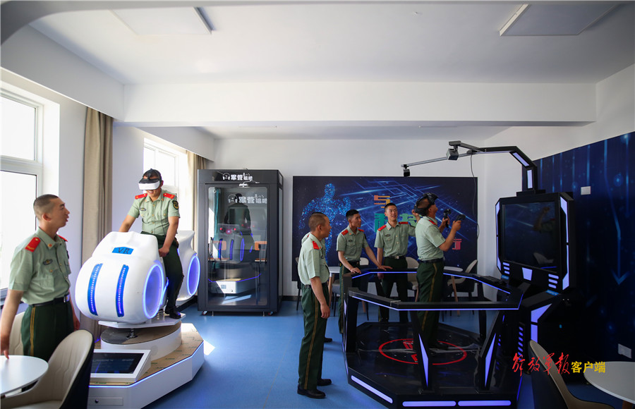 vr体验馆等你来,部队vr体验室墙