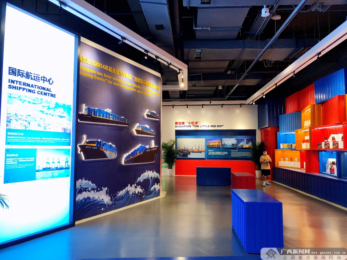 实拍中国东盟博览会,中国东盟商品