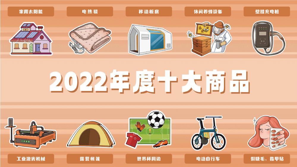 国货环游记｜阿里巴巴国际站发布2022年度十大商品