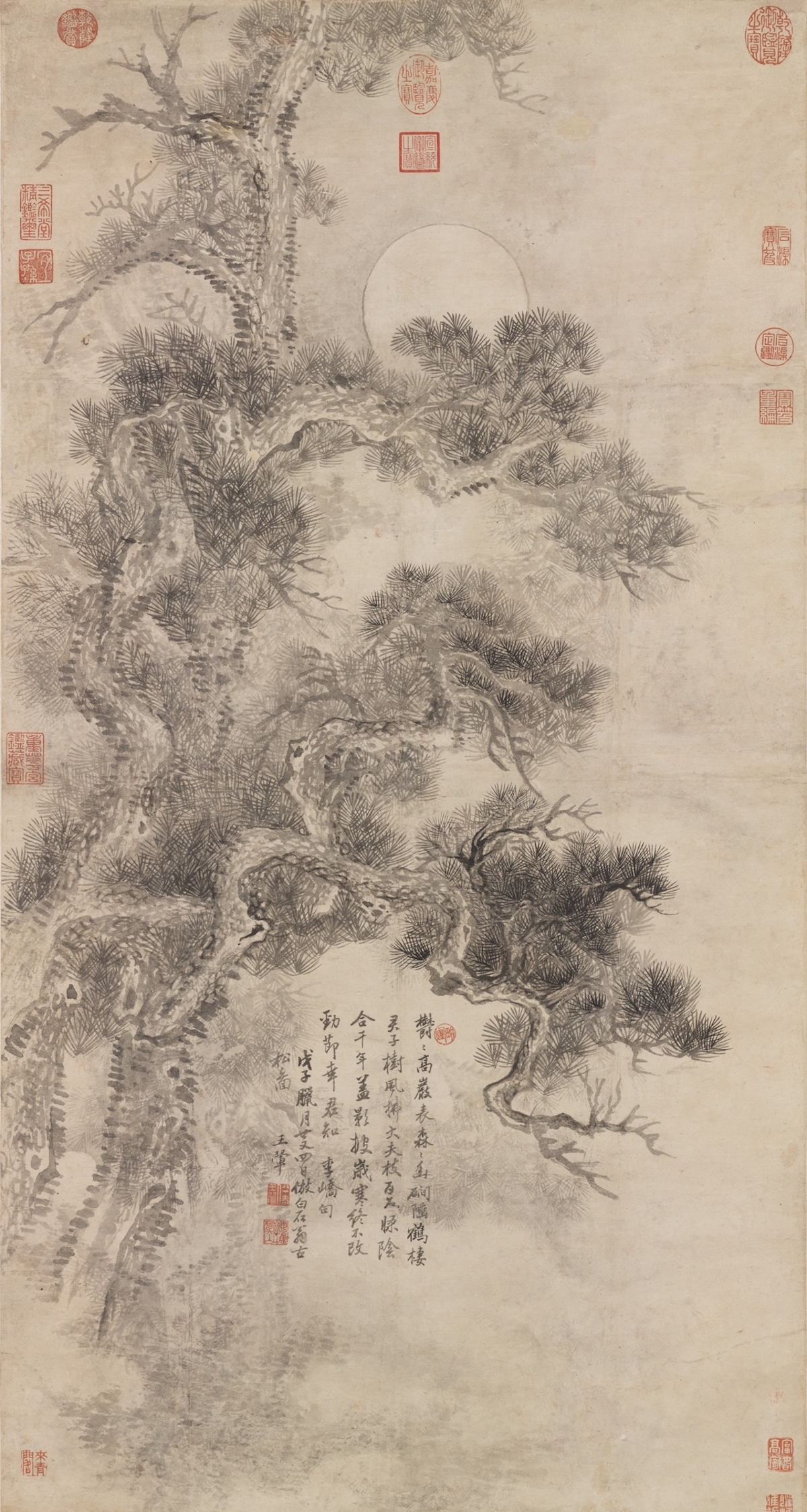 大雪覆盖的故宫,大雪故宫绘画