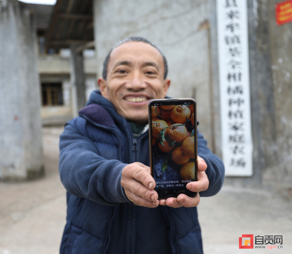 “袖珍果王”胡国权的生意经：动动手指发发“朋友圈”便销路不愁