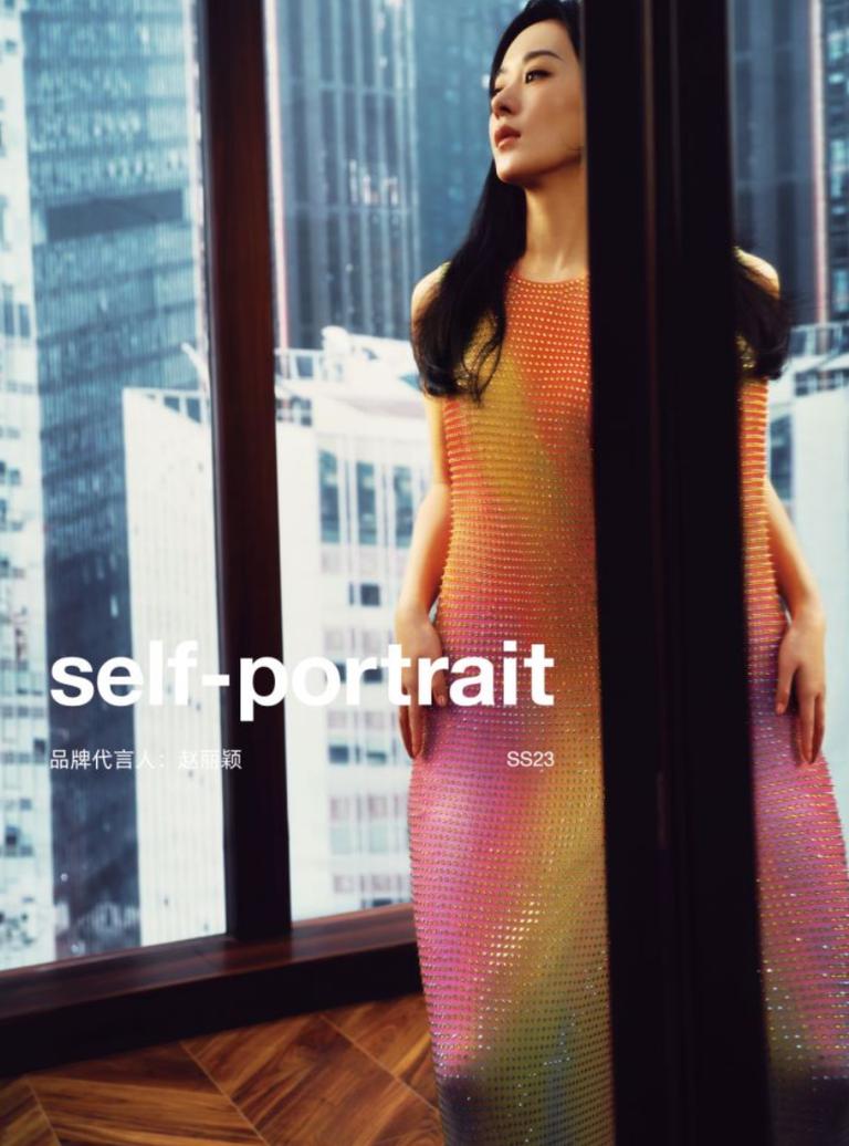 赵丽颖代言selfportrait后销量,selfportrait赵丽颖宣传视频