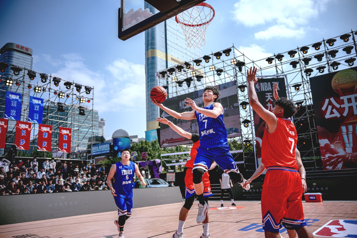 NBA3X全国总决赛今日在广州拉开帷幕