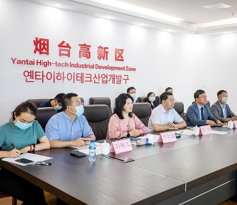 烟台中韩产业园位置图,中韩烟台产业园是由哪批复的