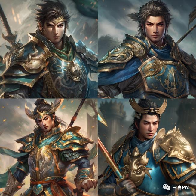 效果惊人！我们用Midjourney生成了四大名著里的23个经典人物画像