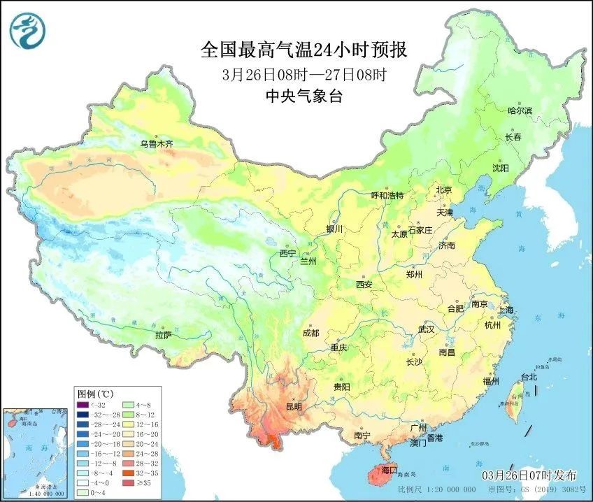 下周天气如何？反正，闵晓云气象台给出了赏樱地图