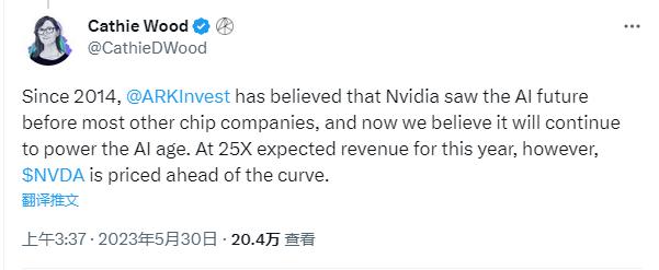 市值5个月暴涨6300亿美元，估值反而下降！英伟达究竟是贵了还是便宜了？华尔街已经“吵翻”