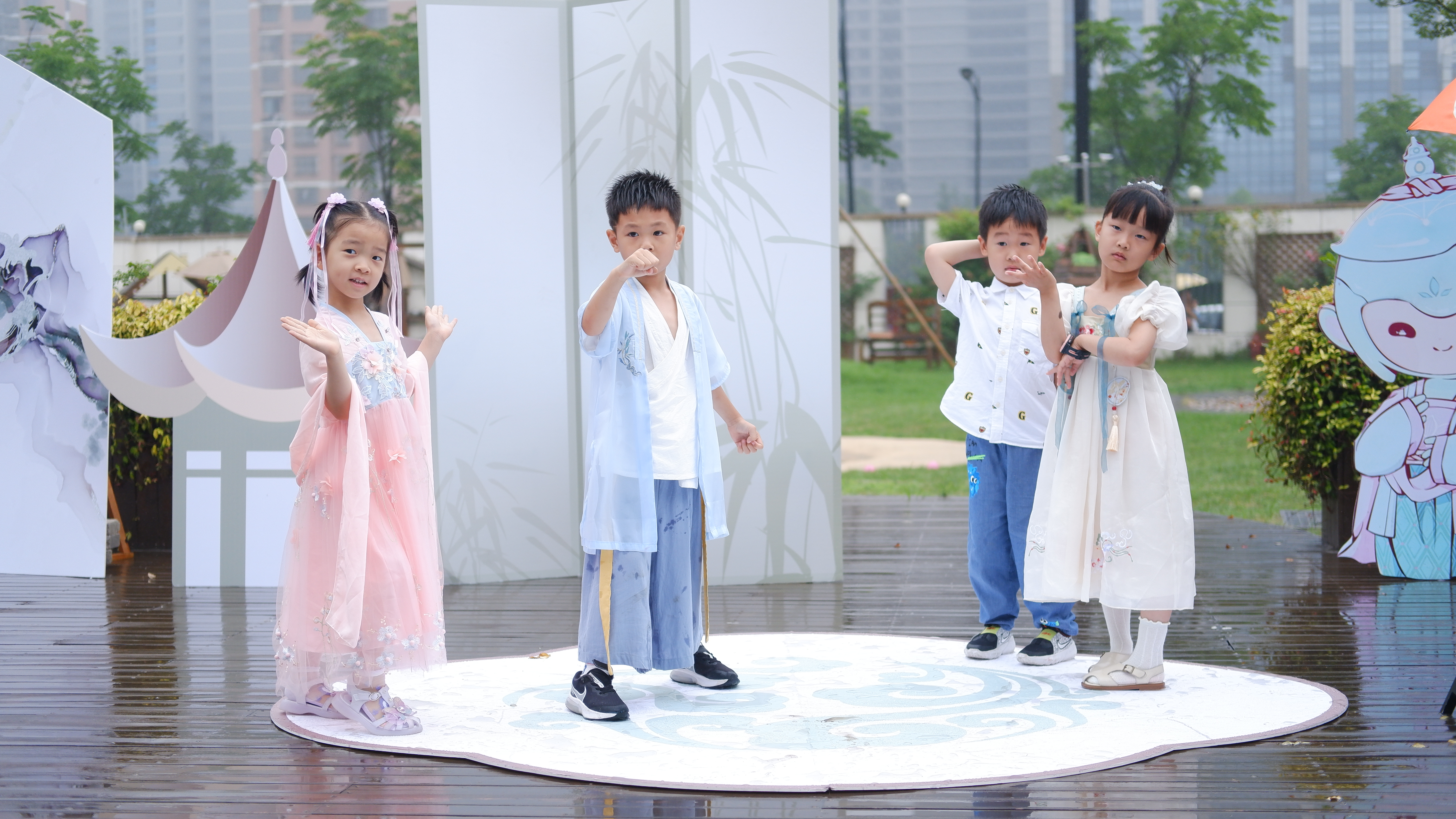 把运动馆搬进幼儿园,中国宋代汉服运动