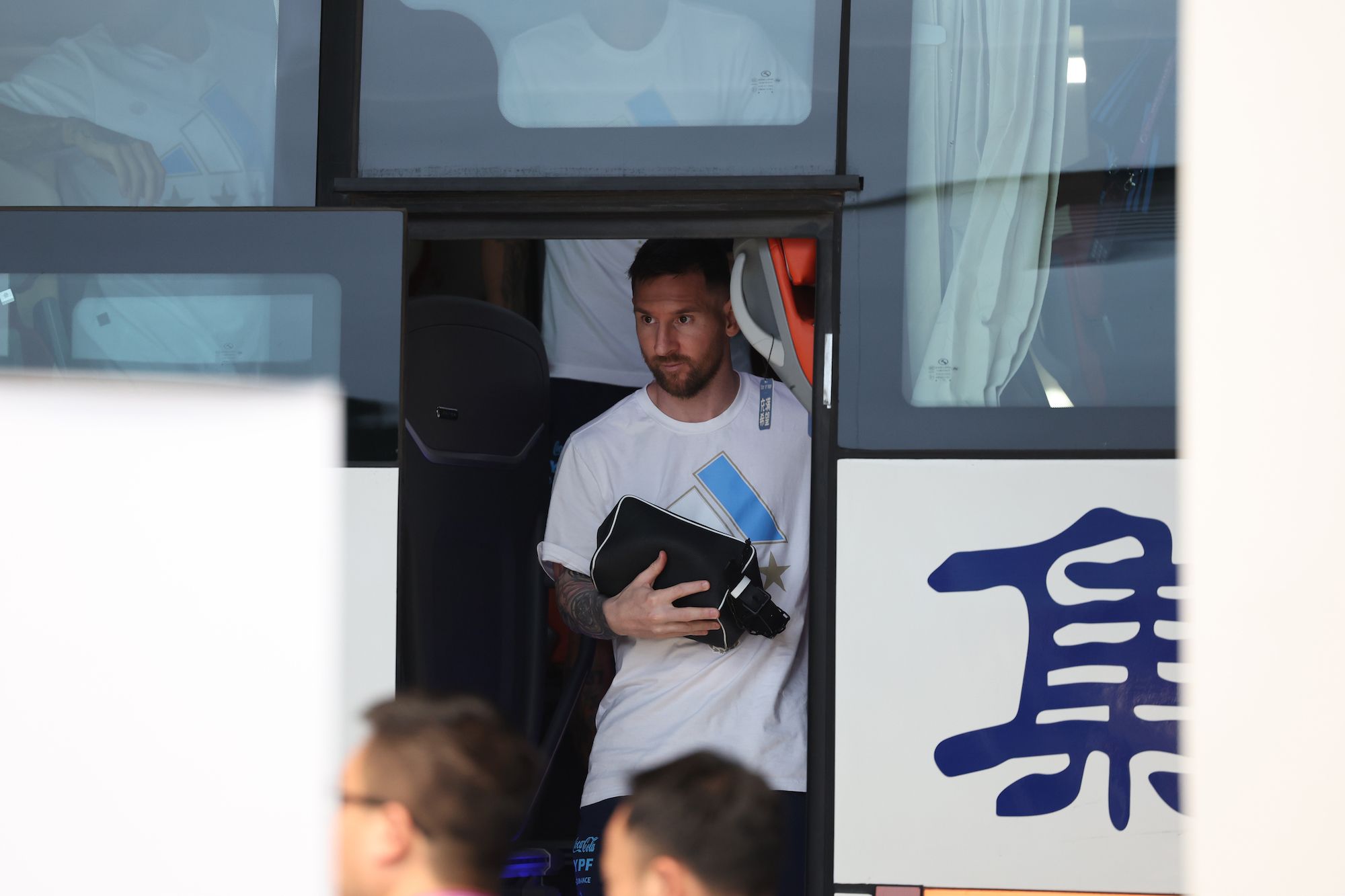 梅西北京比赛现场直播视频,直击北京新工体看梅西首秀