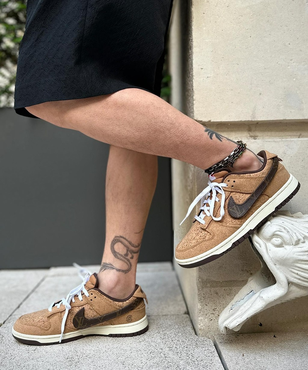 冠希联名dunk,冠希液态银dunk搭配