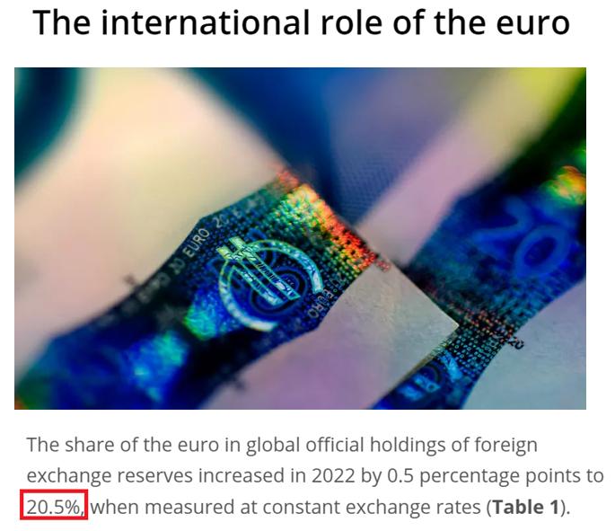 全球欧元和美元外汇储备,外汇储备欧元和日元哪个更好