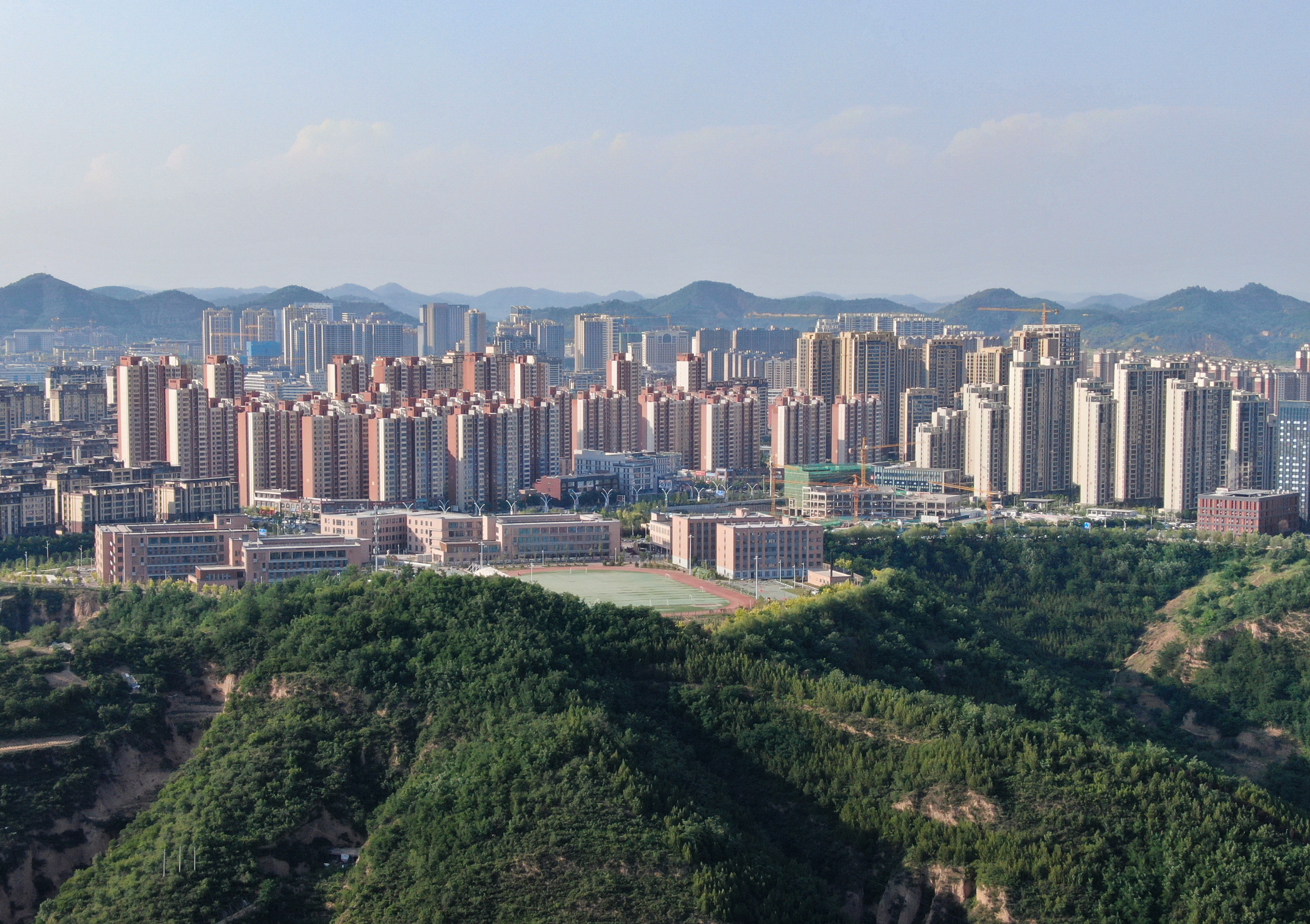 （新华全媒＋）天空之眼瞰延安