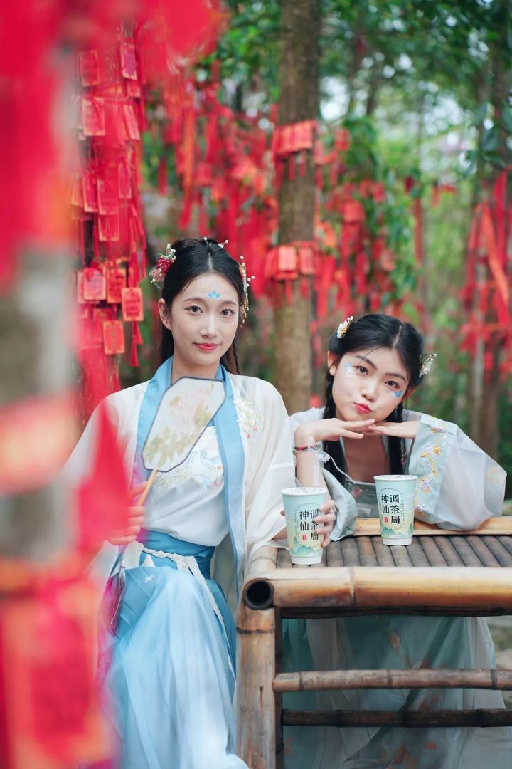 神仙居汉服走秀,趣探千年汉服游园会